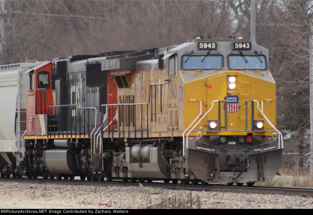 UP 5943 CN 5781